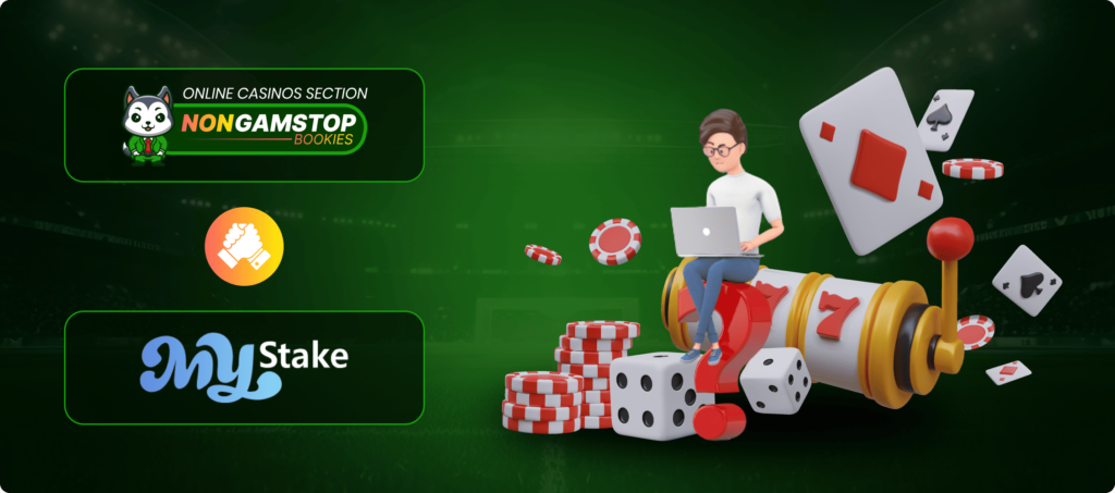 MyStake Casino Non-GamStop Banner