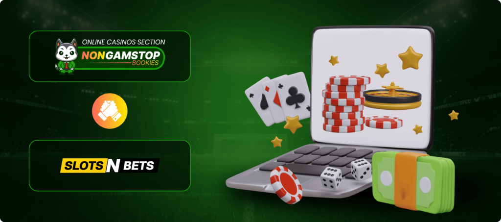 SlotsNBets Casino  Interface and  User Experience Banner