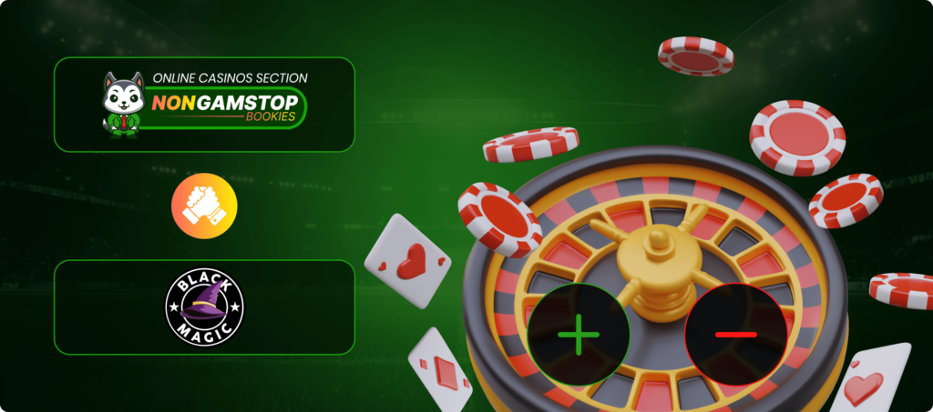 Advantages & Disadvantages  Of Black Magic Casino Banner