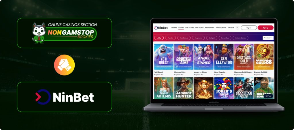 NinBet Casino Banner