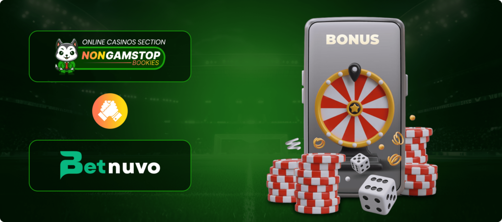 Banner: Betnuvo Casino Bonuses