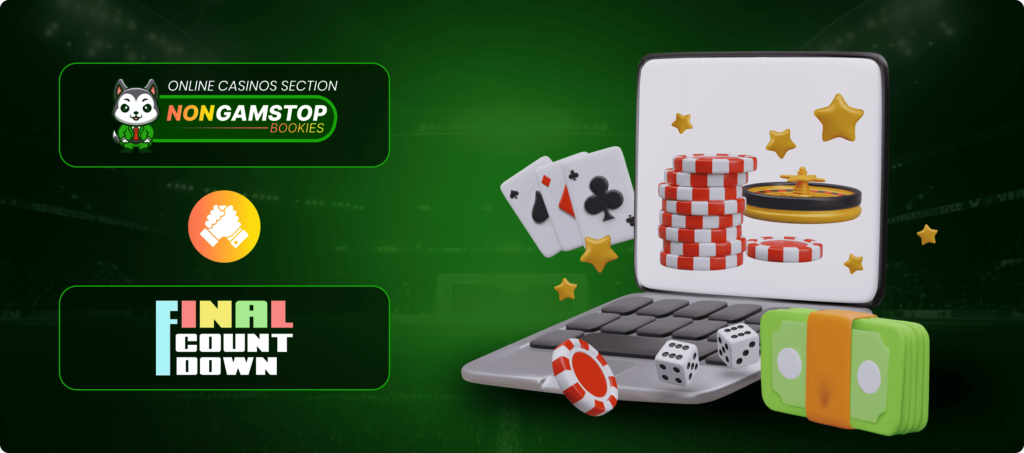 Final Countdown Casino Interface and User Experience Banner