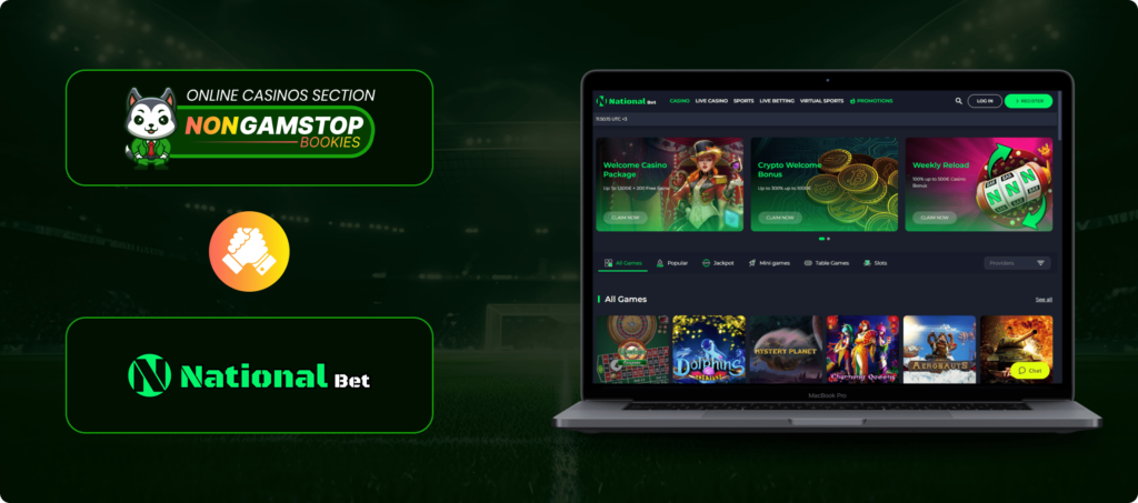 NationalBet Casino Banner