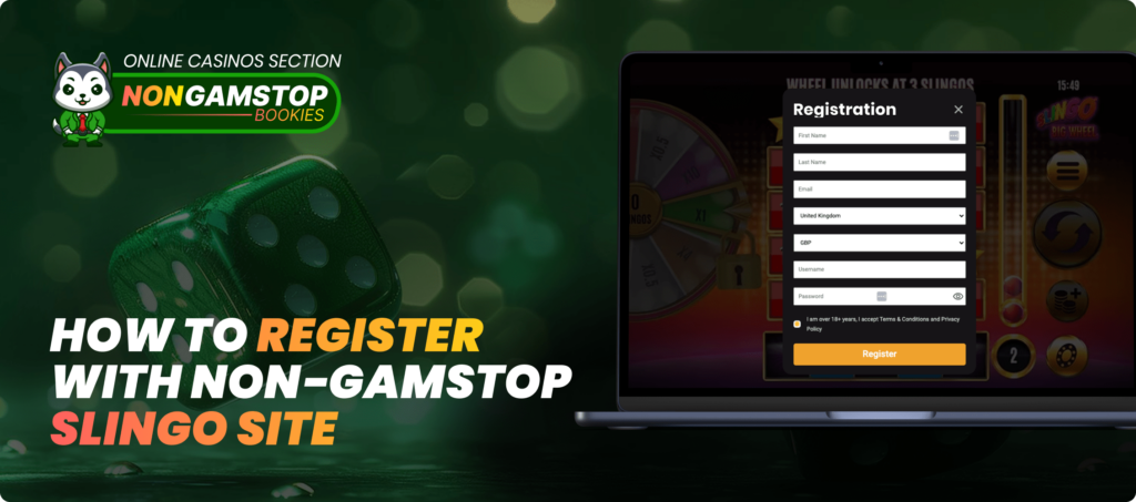 How to Register with Non-Gamstop Slingo Site Banner